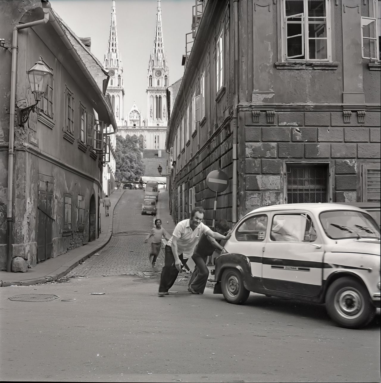 Skalinska,Tkalčićeva 1975. godine (Foto Marija Braut)